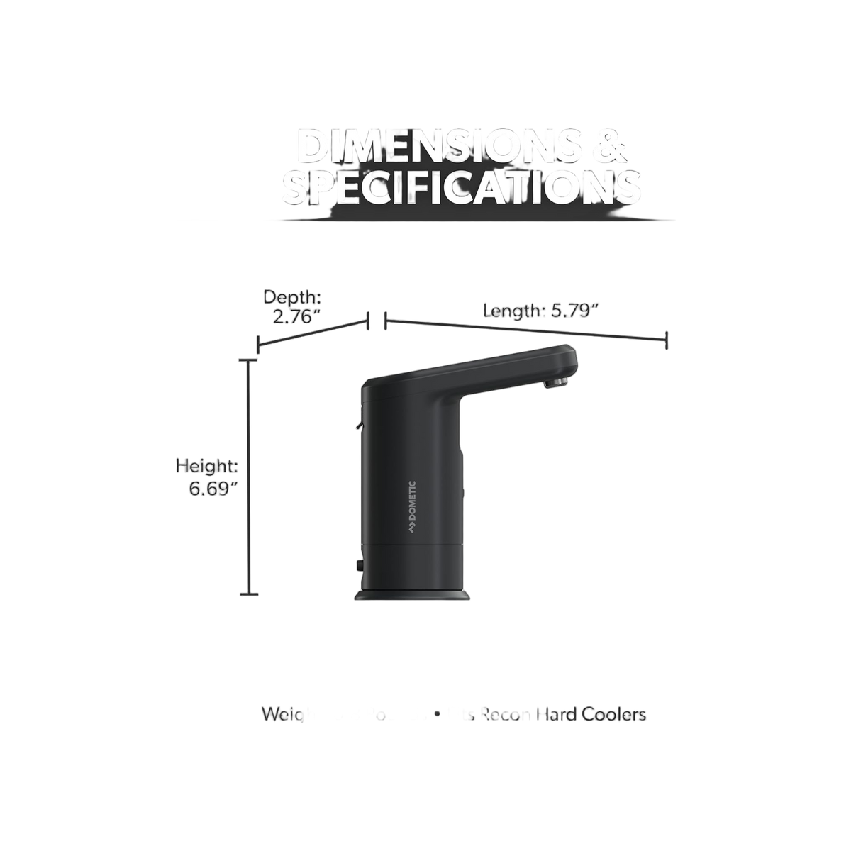 Dometic Hydration Water Faucet 2.0