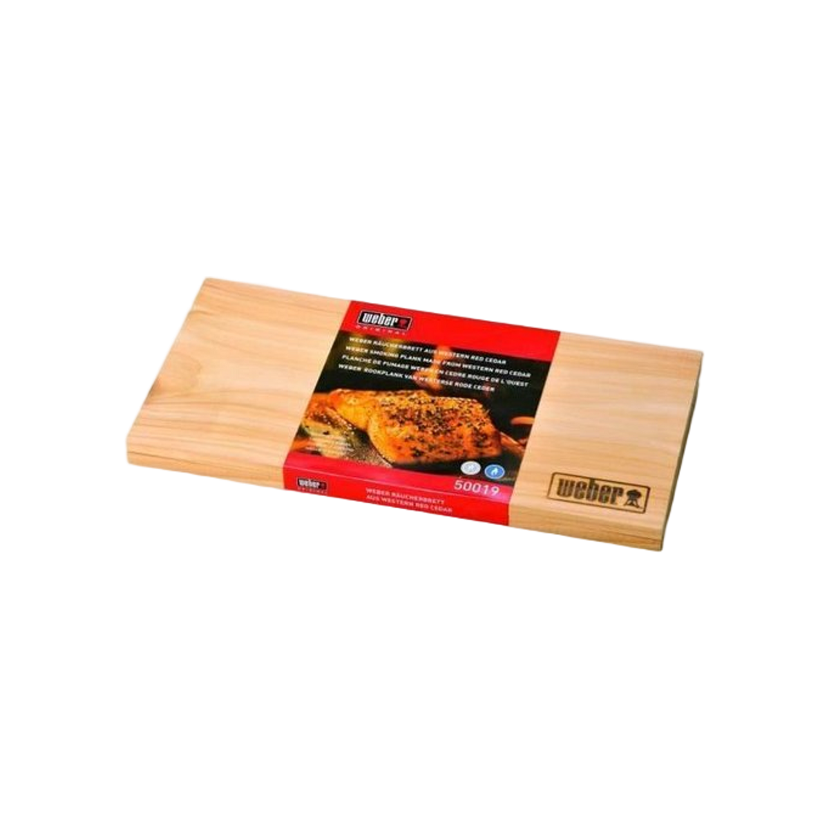 Weber Cederhouten rookplank - klein
