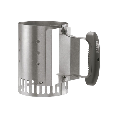 Weber Charcoal Chimney Starter Small Compact BBQ Lighter