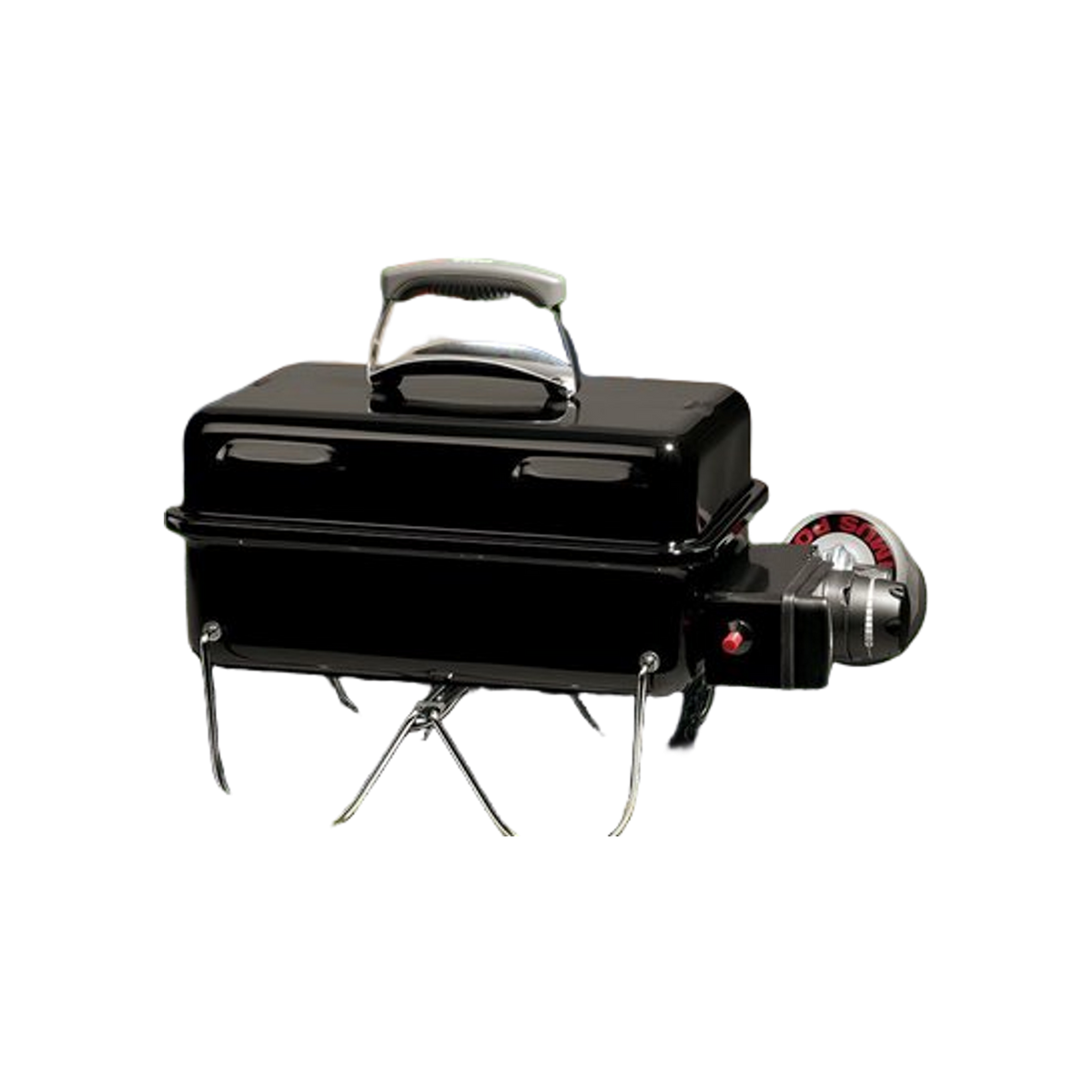 Weber Go-Anywhere Gas BBQ Draagbare Zwarte Gasbarbecue