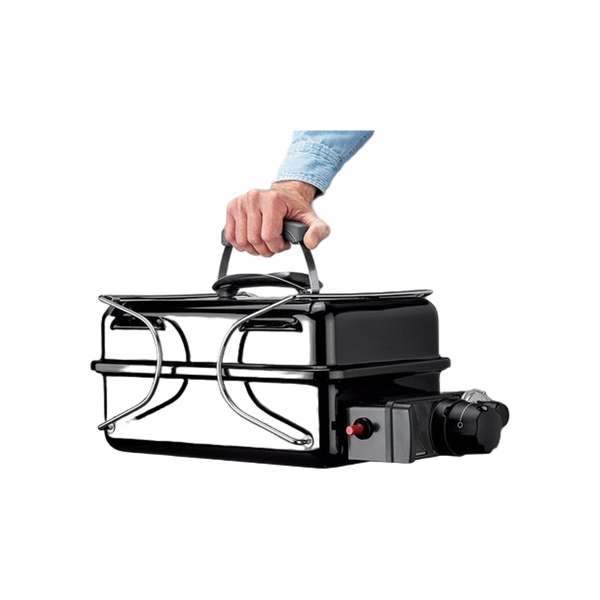 Weber Go-Anywhere Gas BBQ Draagbare Zwarte Gasbarbecue