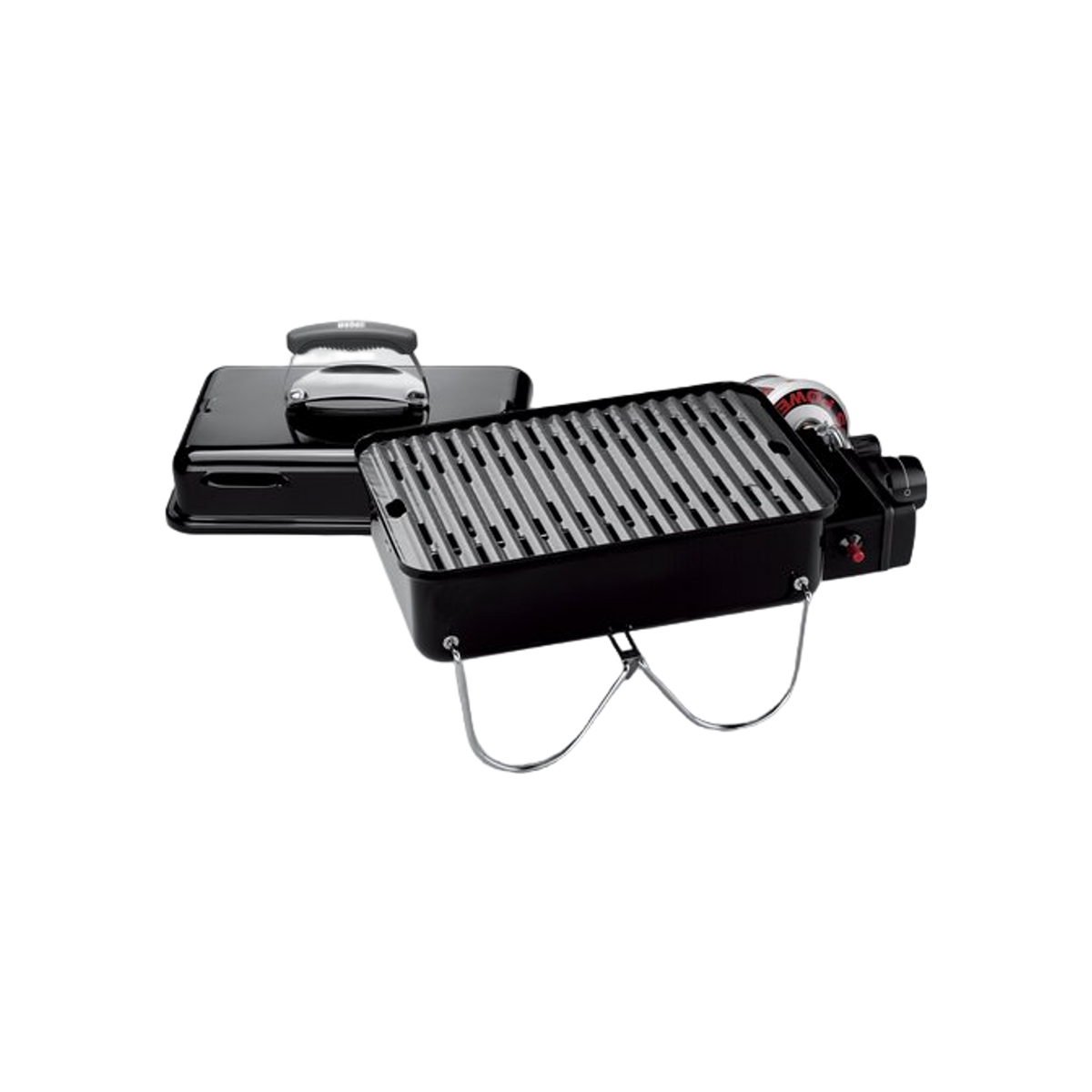 Weber Go-Anywhere Gas BBQ Draagbare Zwarte Gasbarbecue