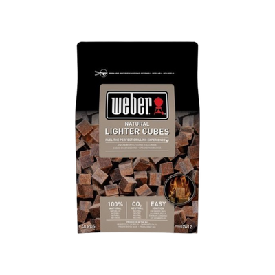 Weber Aanmaakblokjes, 48 stuks, bruin, ecologisch