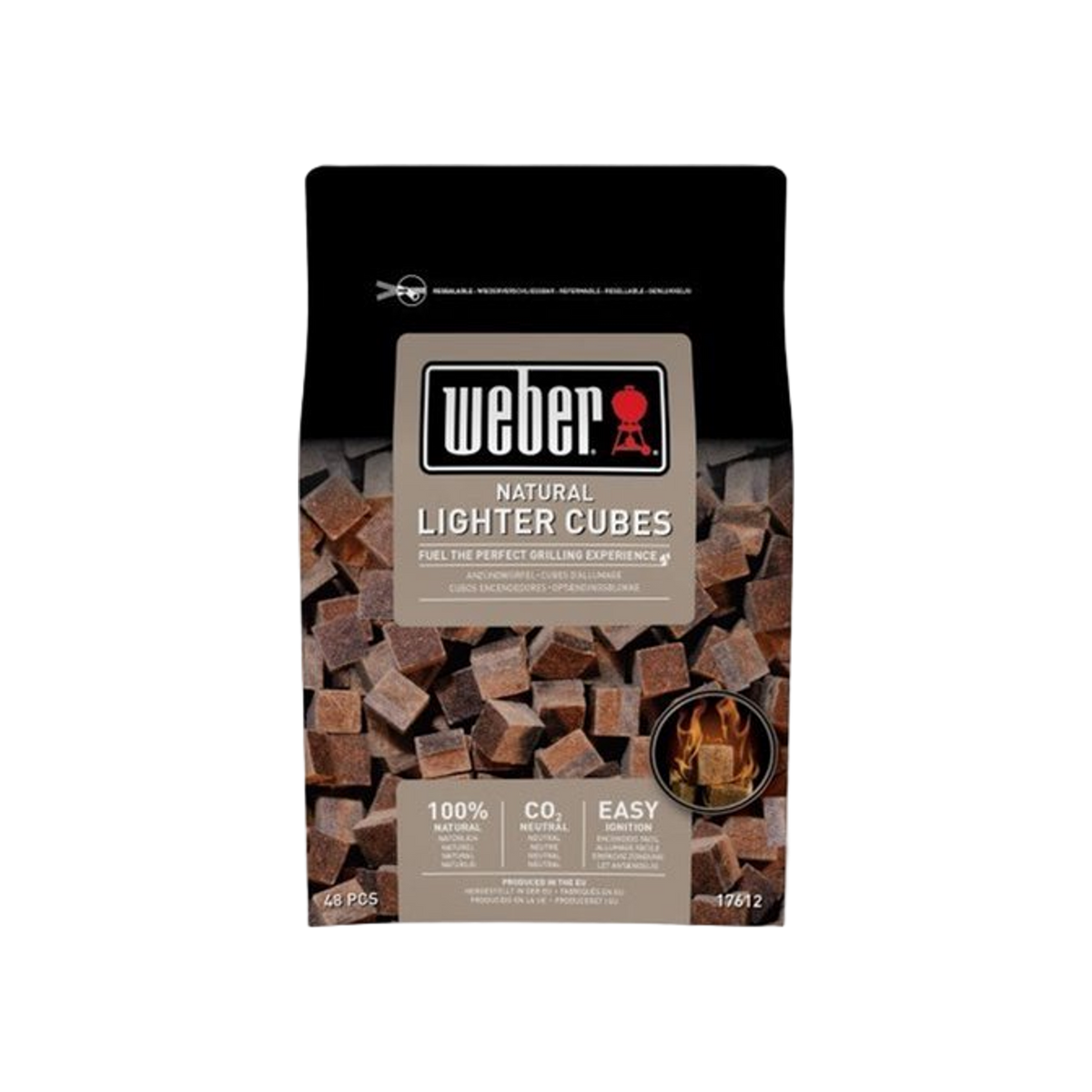Weber Fire Starter Blocks, 48 pieces, ecological