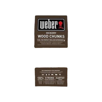 Weber Houtblokjes 1,5 kg, Hickory