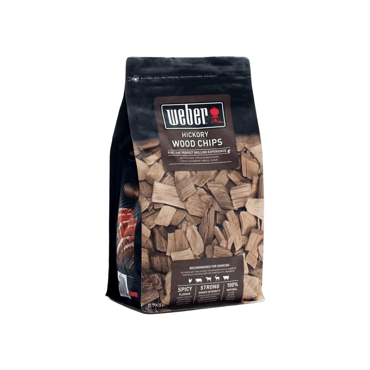 Weber Houtsnippers 0,7 kg, Hickory