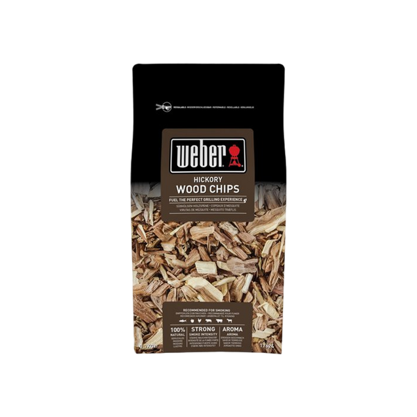 Weber Hickory Holzchips 0,7 kg für Räucheraroma