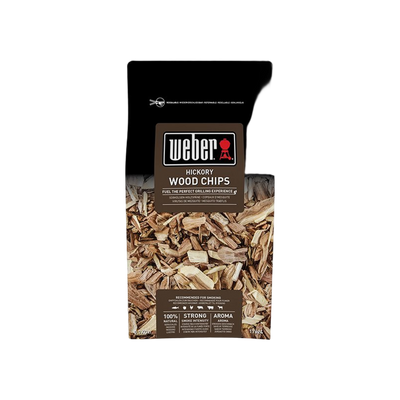 Weber Hickory Wood Chips 0.7 kg for Smoking