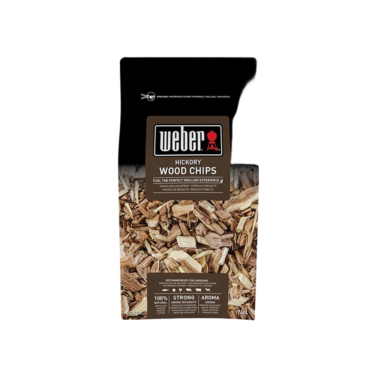 Weber Hickory Wood Chips 0.7 kg for Smoking