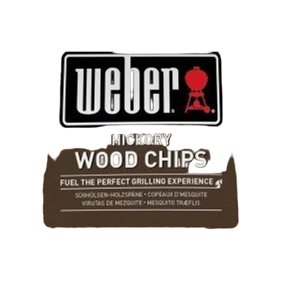 Weber Hickory Wood Chips 0.7 kg for Smoking