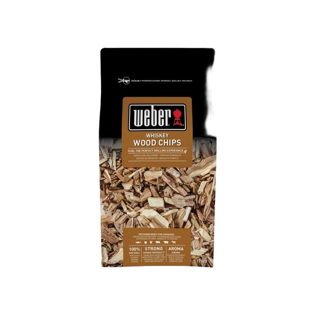 Weber Houtsnippers 0,7 kg, Whisky Wood