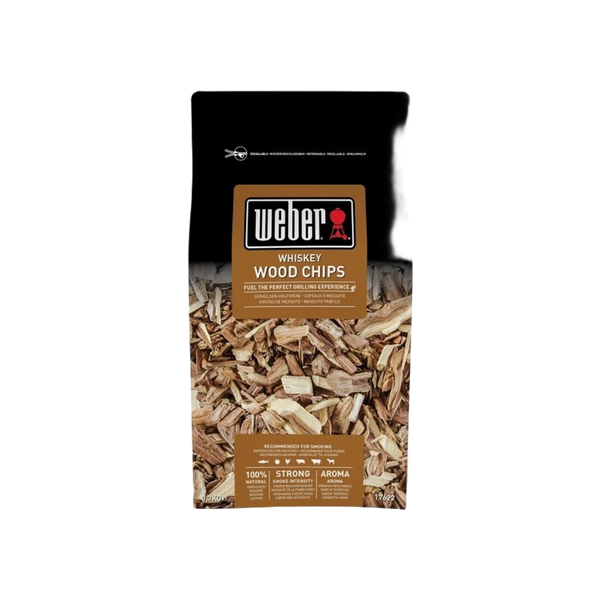 Weber Houtsnippers 0,7 kg, Whisky Wood