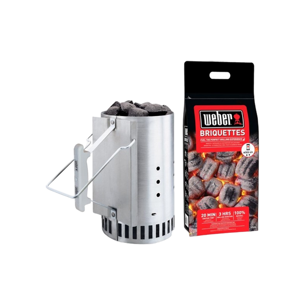 Weber Brikettenstarterset für Holzkohlegrill
