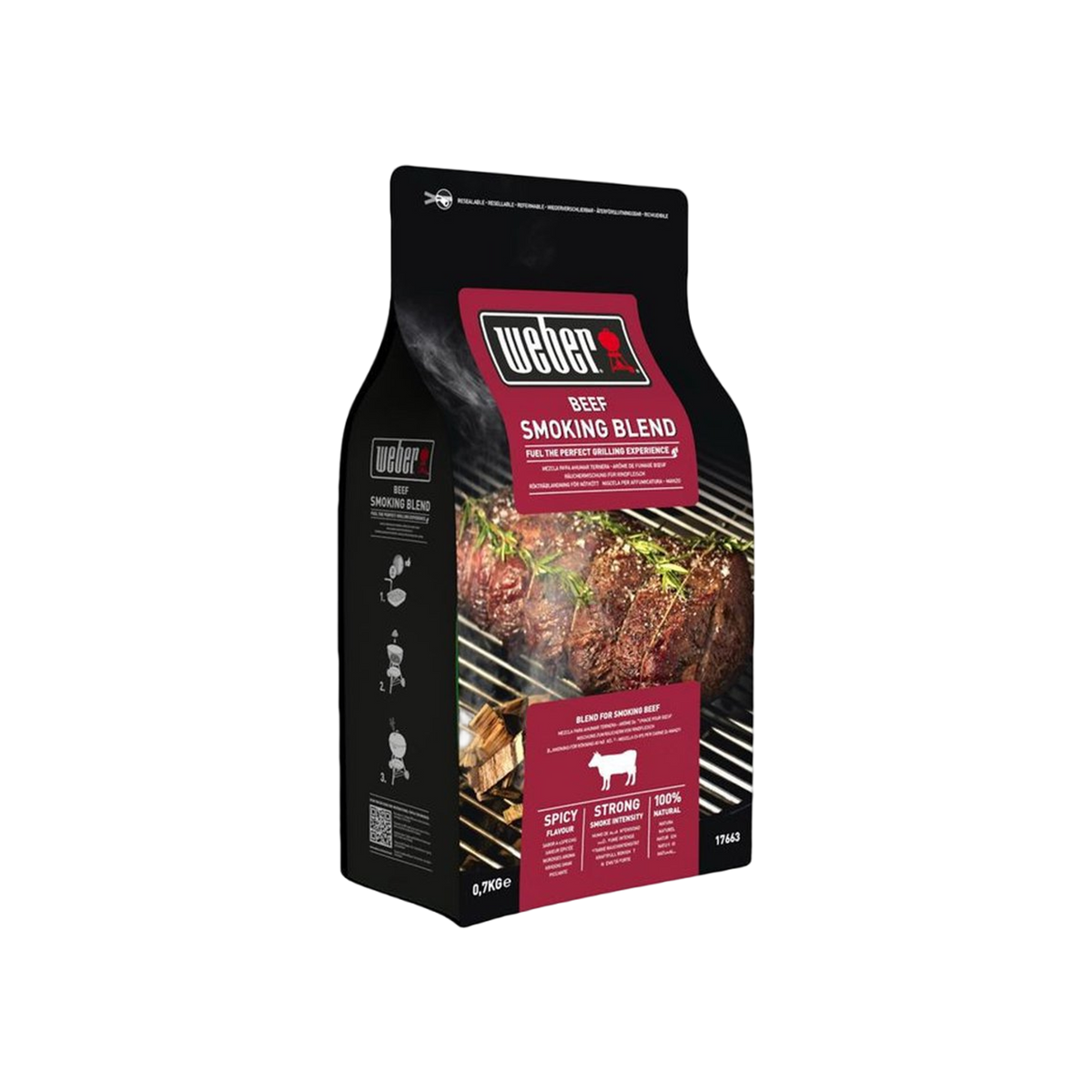 Weber Beef Wood Chips Blend Holzchips für Rindfleisch