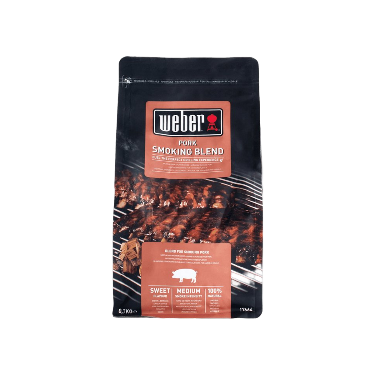 Weber Pork Wood Chips Blend Holzchips für Schweinefleisch