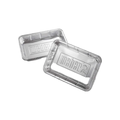 Weber Aluminium lekbakjes - groot
