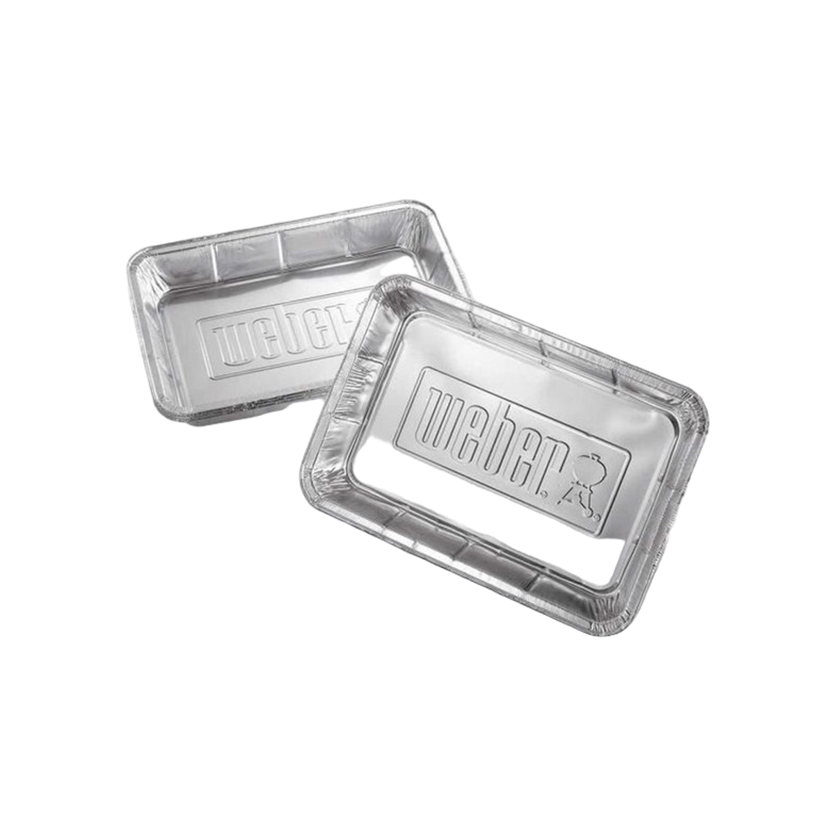 Weber Aluminium lekbakjes - groot