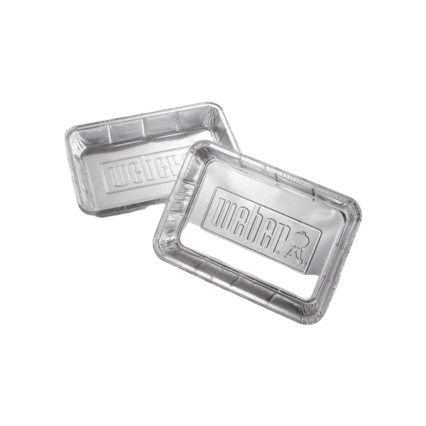 Weber Aluminium lekbakjes - groot