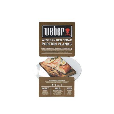 Weber Western Red Cedar Wood Portion Planks