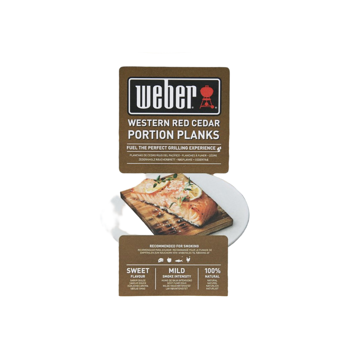 Weber Western Red Cedar Wood Portion Planks