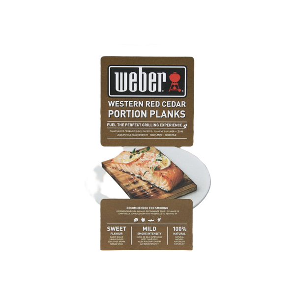 Weber Western Red Cedar Wood Portion Planks