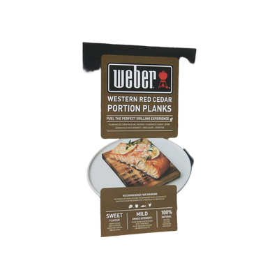 Weber Western Red Cedar Wood Portion Planks