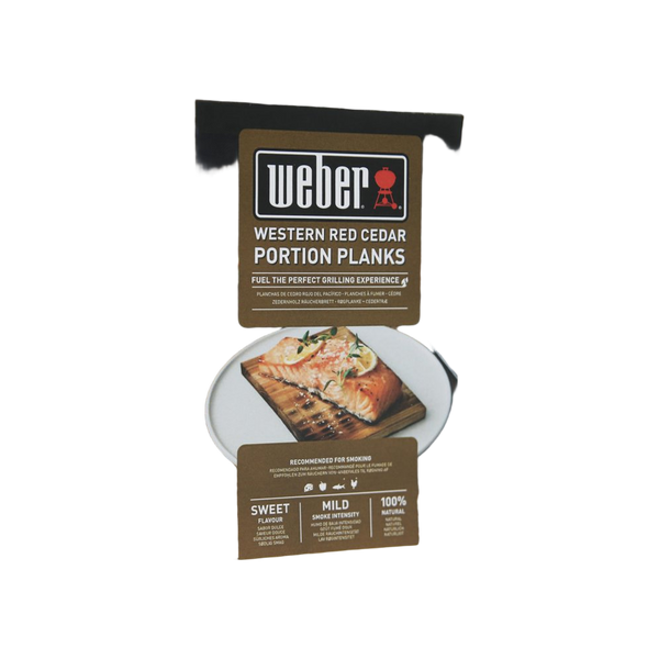 Weber Western Red Cedar Wood Portion Planks