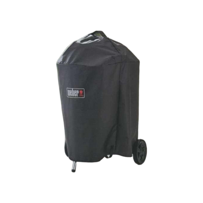 Weber Premium Grillabdeckhaube für 57cm Holzkohlegrill mit iGrill Halterung