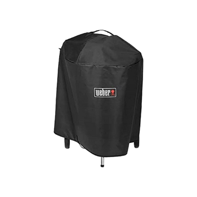 Weber Premium Grillabdeckhaube für 57cm Holzkohlegrill mit iGrill Halterung