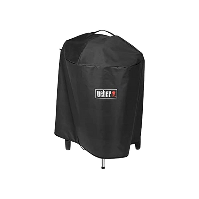 Weber Premium Grillabdeckhaube für 57cm Holzkohlegrill mit iGrill Halterung