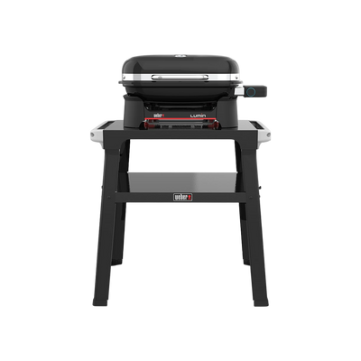 Weber Lumin Compact Elektrische Barbecue met Onderstel Zwart