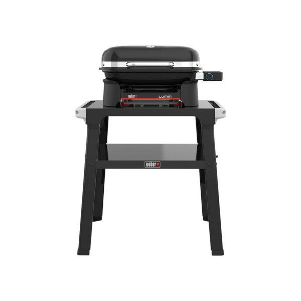 Weber Lumin Compact Electric BBQ with Stand Black