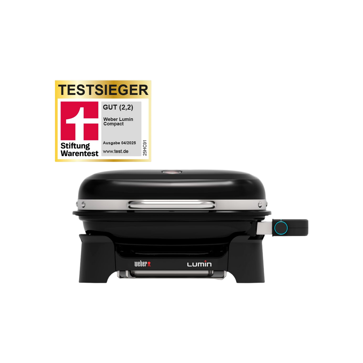 Weber Lumin Compact Elektrische Barbecue Zwart