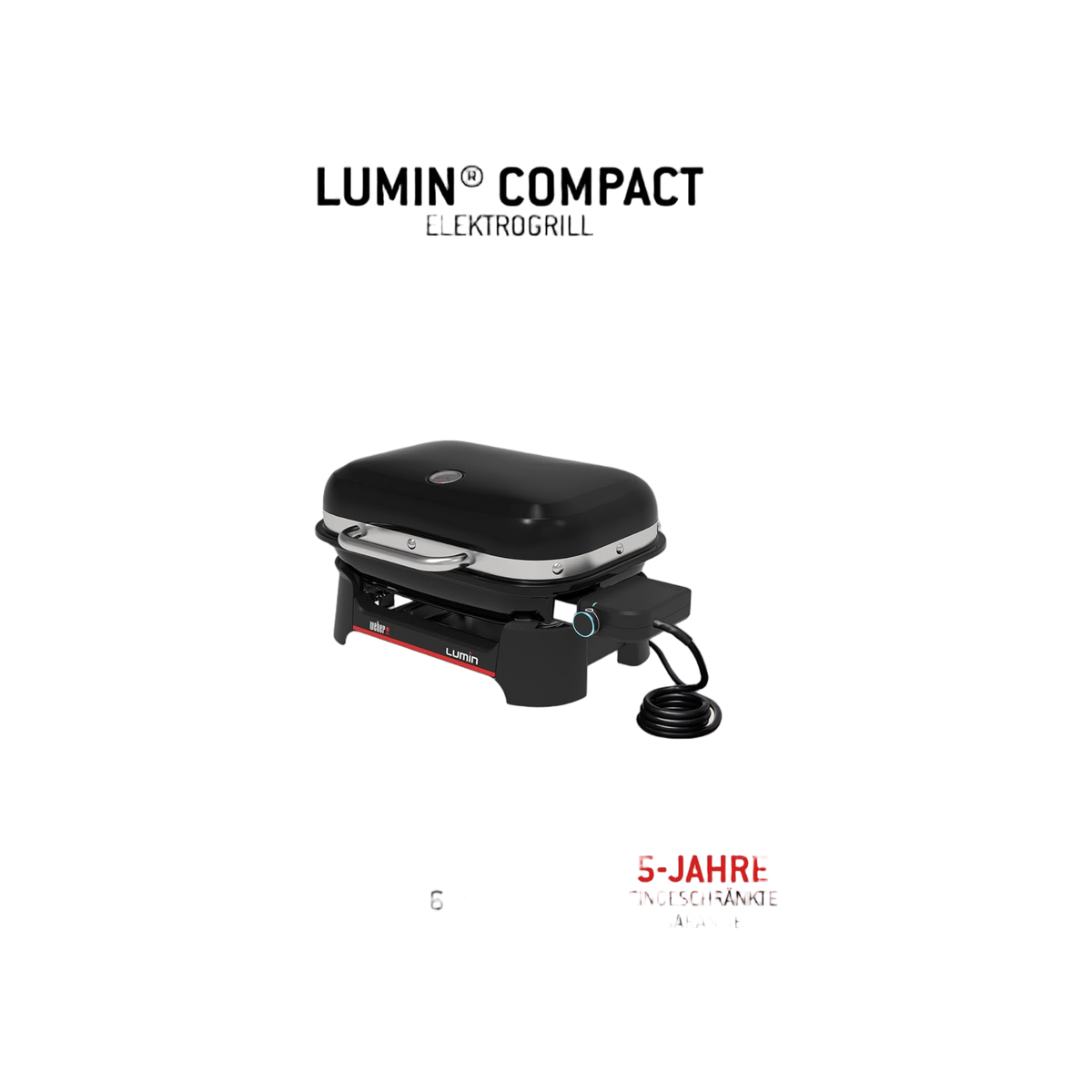 Weber Lumin Compact Elektrische Barbecue Zwart