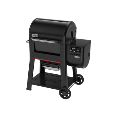 Weber Searwood® Pelletbarbecue WiFi Slimme Grill Zwart