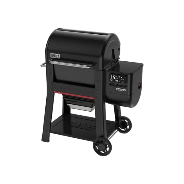 Weber Searwood® Pelletbarbecue WiFi Slimme Grill Zwart