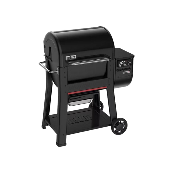 Weber Searwood® Pelletbarbecue WiFi Slimme Grill Zwart