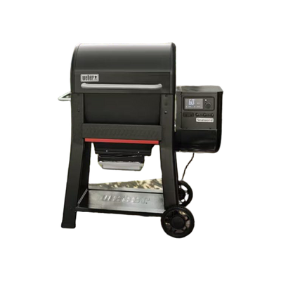 Weber Searwood® Pelletbarbecue WiFi Slimme Grill Zwart