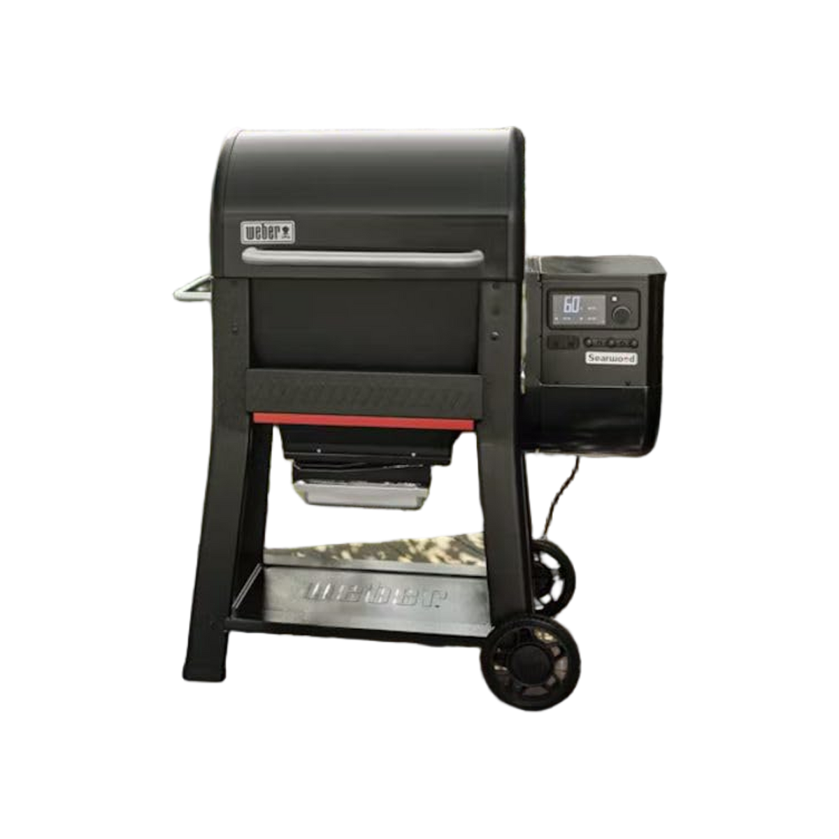 Weber Searwood® Pelletbarbecue WiFi Slimme Grill Zwart