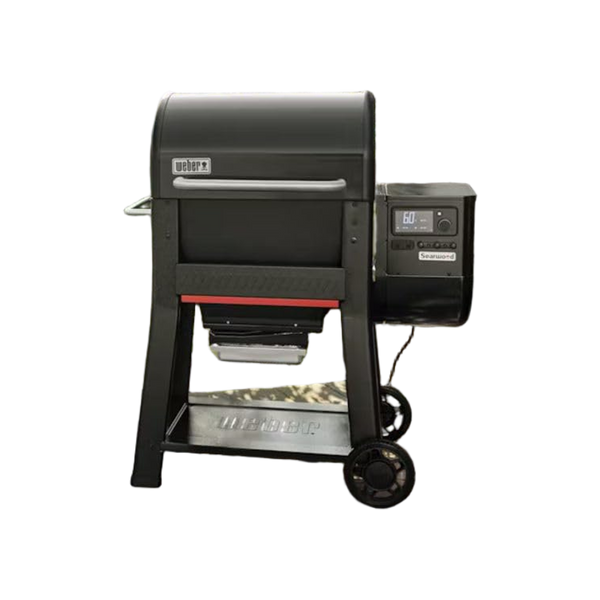 Weber Searwood® Pelletbarbecue WiFi Slimme Grill Zwart