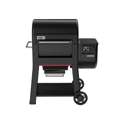 Weber Searwood® Pelletbarbecue WiFi Slimme Grill Zwart