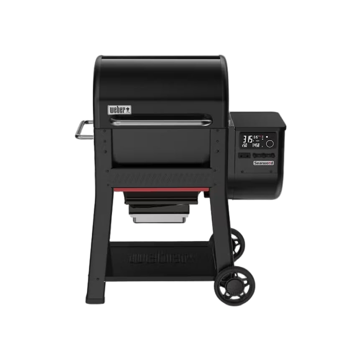 Weber Searwood® Pelletbarbecue WiFi Slimme Grill Zwart