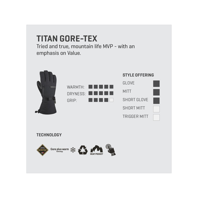 DAKINE TITAN GORE-TEX MITT