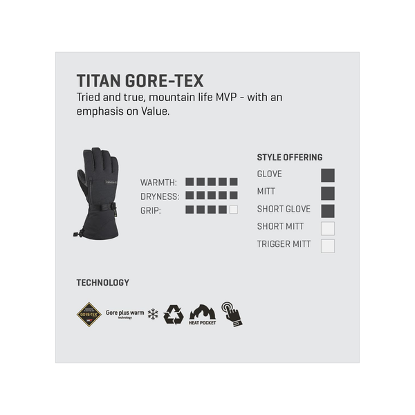 DAKINE TITAN GORE-TEX MITT