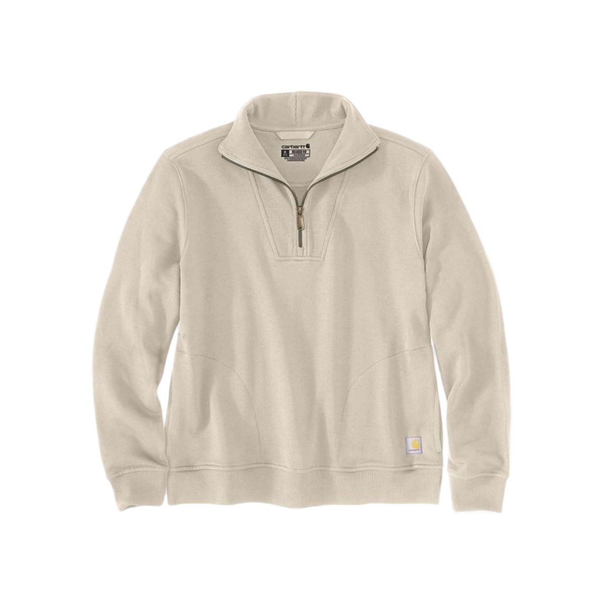 Carhartt W Tencel Series Half-zip Sweatshirt