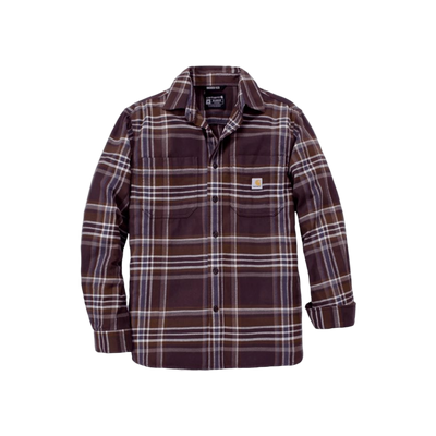 Carhartt M Hamilton Relaxed Long-Sleeve Plaid Shirt