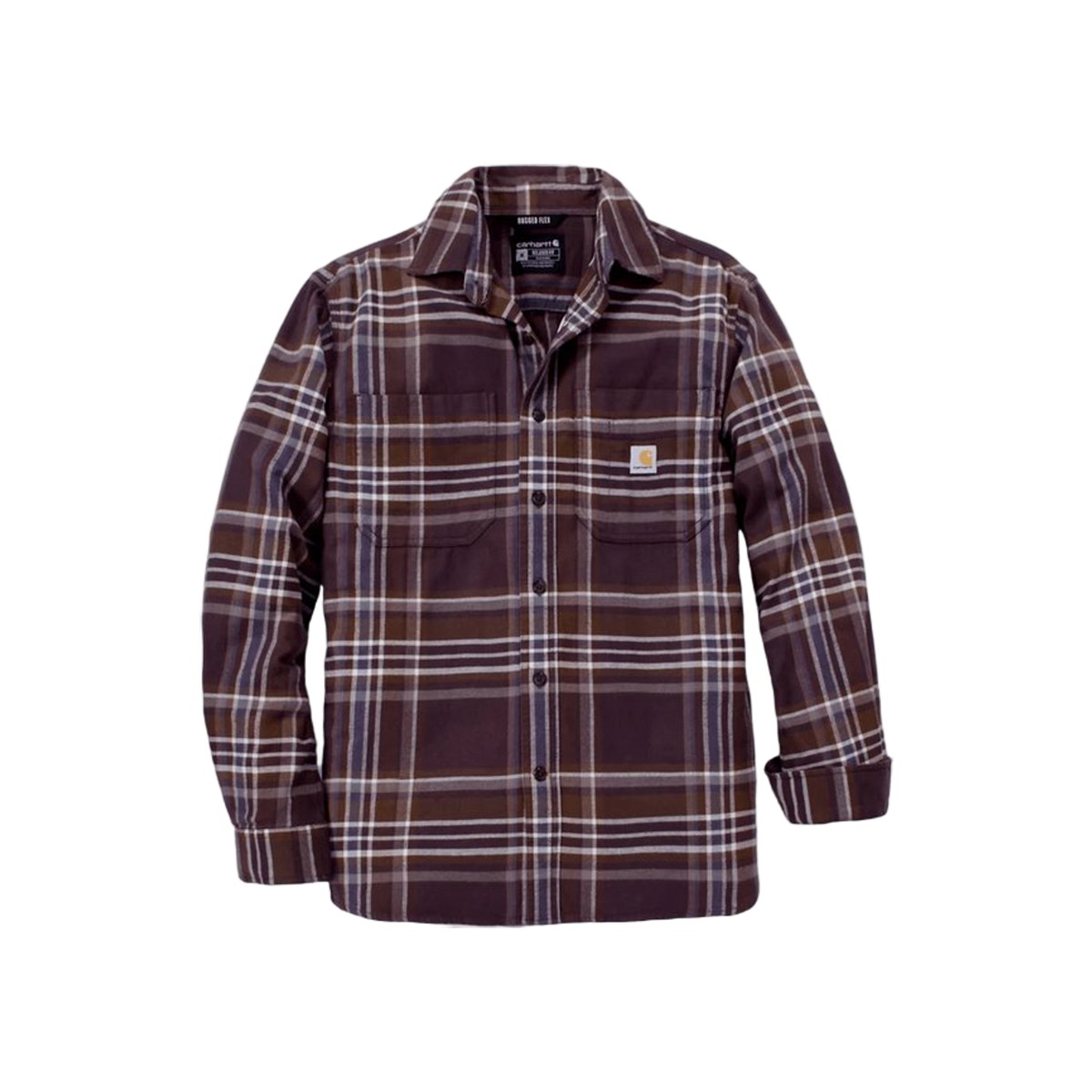 Carhartt M Hamilton Relaxed Long-Sleeve Plaid Shirt