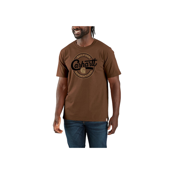 Carhartt M Relaxed Fit Lightweight Short Sleeve Script Graphic T-shirt