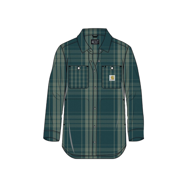 Carhartt TW7136 W Tencel Series LooseFit Twill Plaid Shrt