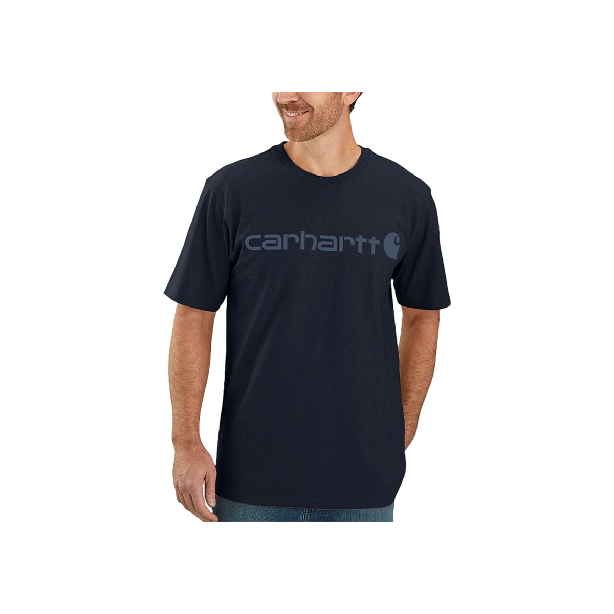 Carhartt M Dearborn Relaxed Logo T-shirt